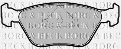 BORG & BECK bbp1475 -  Комплект тормозных колодок, дисковый тормоз